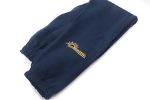 Load image into Gallery viewer, Bay Apparel Navy Blue Light-Weight Cuffed Track Pants
