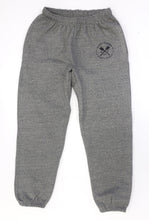 Load image into Gallery viewer, Bay Apparel Heavy-Weight Grey Marled Cuffed Track Pants
