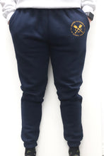 Load image into Gallery viewer, Bay Apparel Navy Blue Light-Weight Cuffed Track Pants
