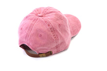 Load image into Gallery viewer, Vintage Style Dad Cap -  Pigment Dyed RED
