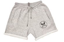 Load image into Gallery viewer, Bay Apparel Light Grey Track Shorts
