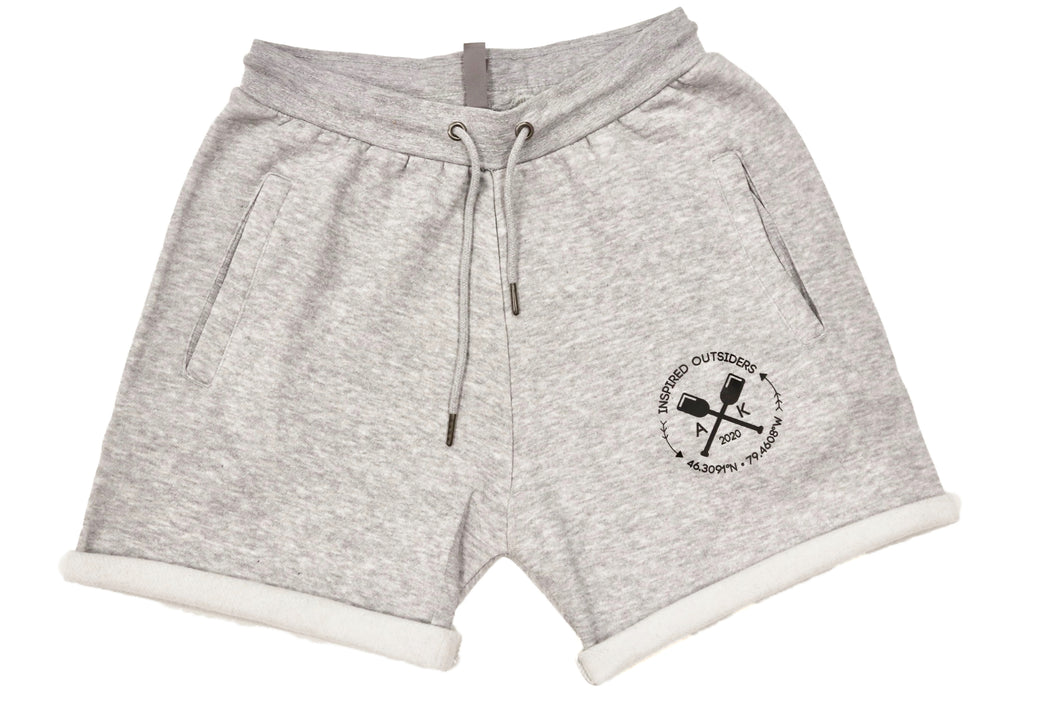 Bay Apparel Light Grey Track Shorts